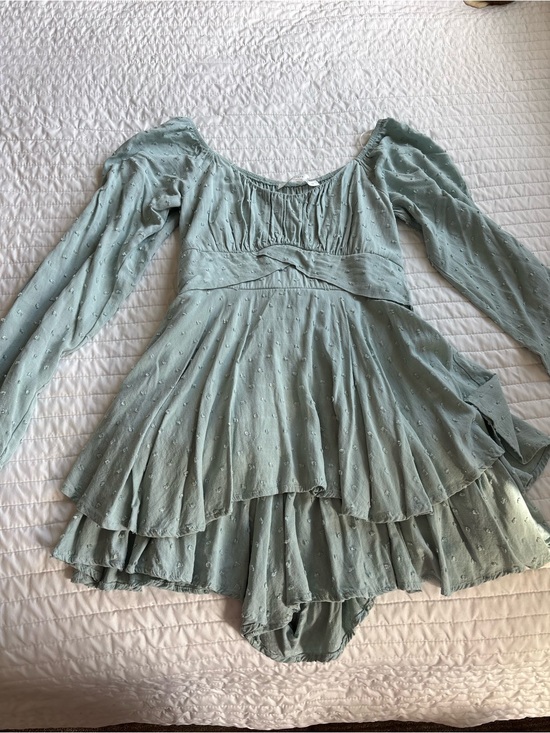 Altar'd State Dresses & Skirts - Altar'd State Sage Green Mini Dress
